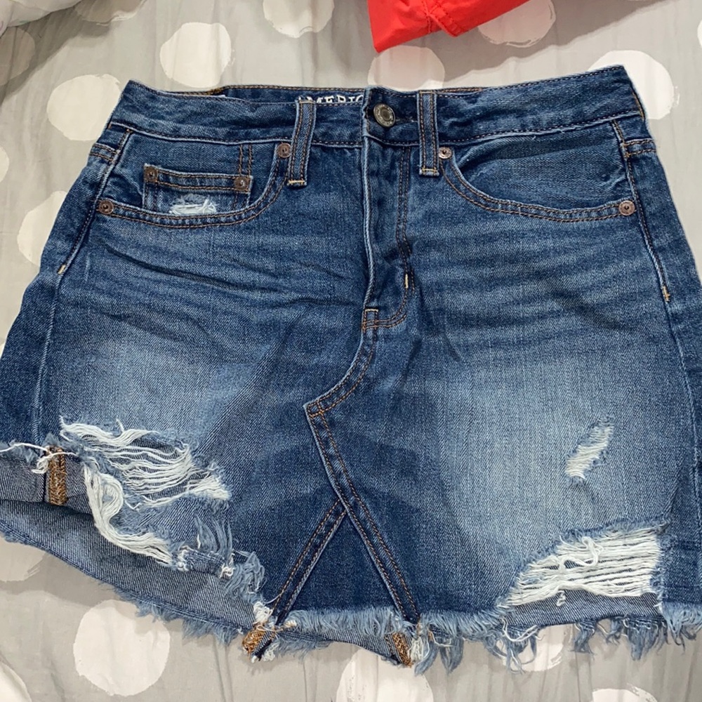American Eagle Denim Skirt (High Rise)